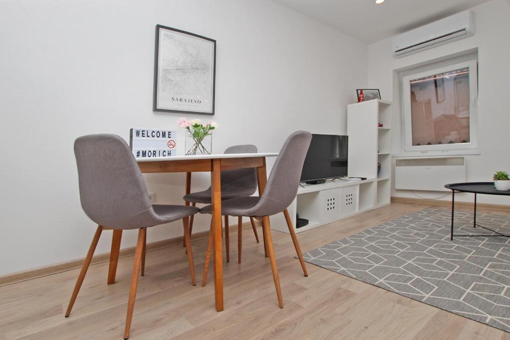 Morich Apartment In The Heart Of Old Town With Garden 塞拉耶佛 外观 照片